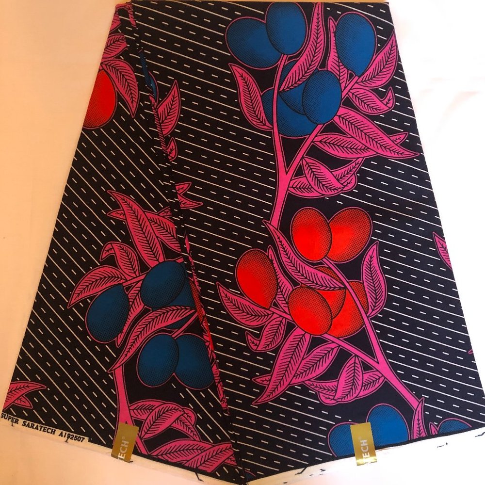 Floral Print Fabric| Ankara Print Fabric